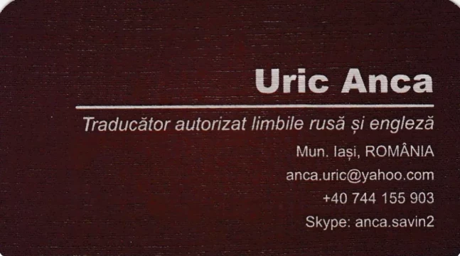 Traduceri autorizate rusă şi engleză